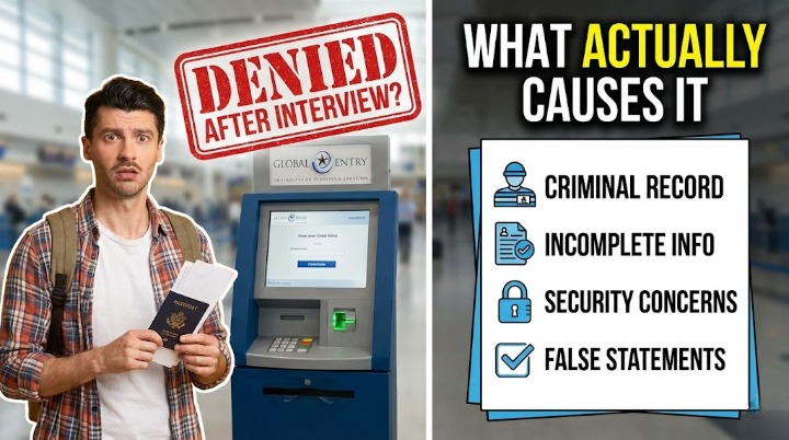 Does Global Entry ever get denied after the interview?