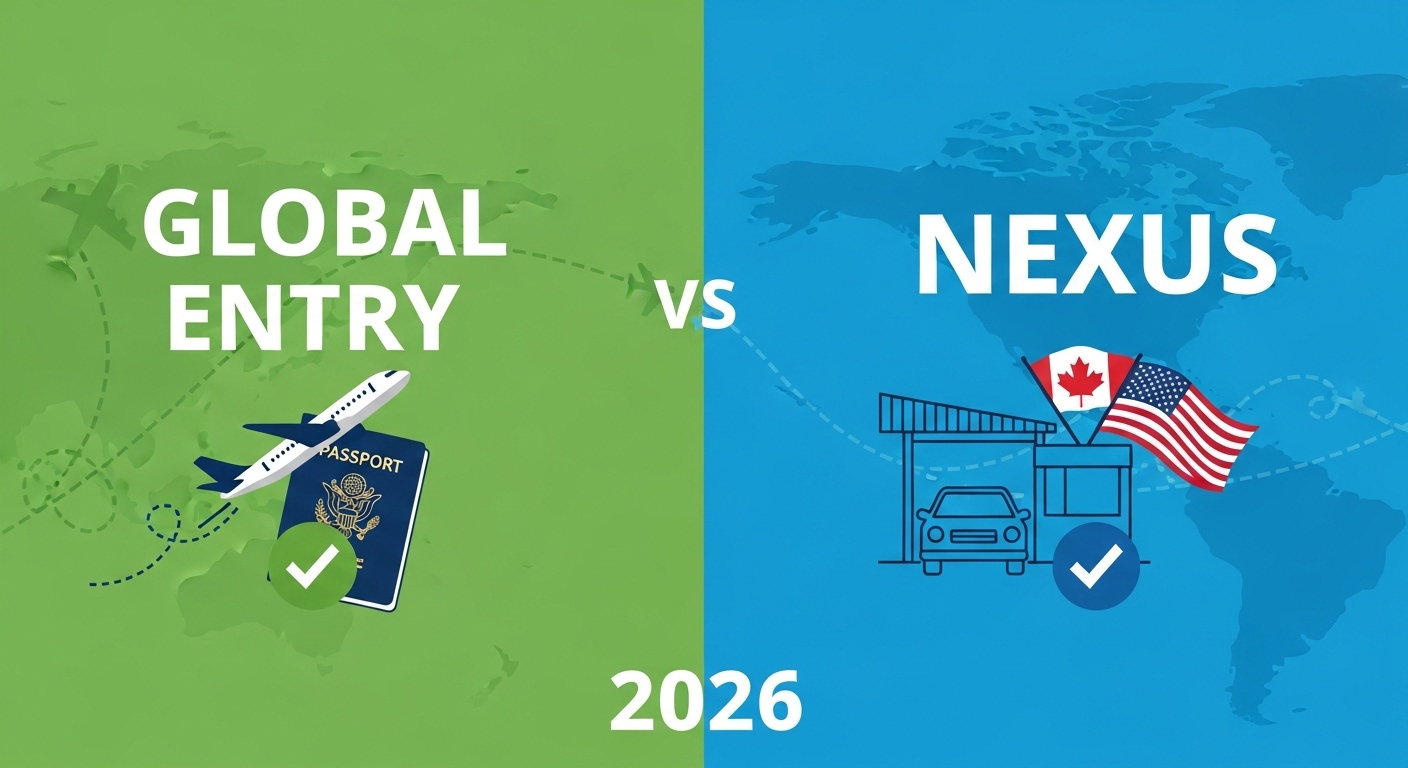 Global Entry vs NEXUS: which trusted traveler program in 2026